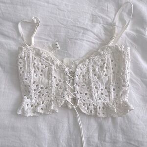 Sadie Eyelet Corset For Love and Lemons